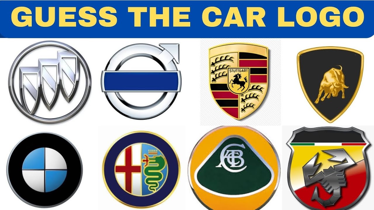 Guess the Car Logos Part 1 50 most popular Car Logos YouTube