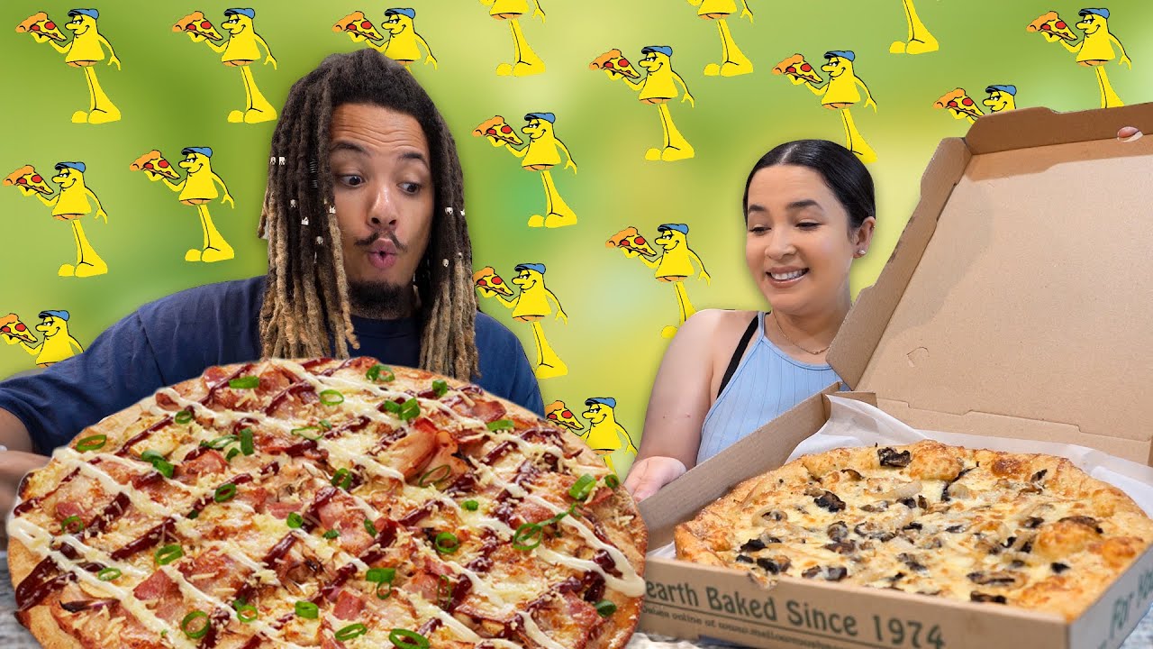 Mellow Mushroom Pizza Mukbang We Got A Problem With Our Neighbor
