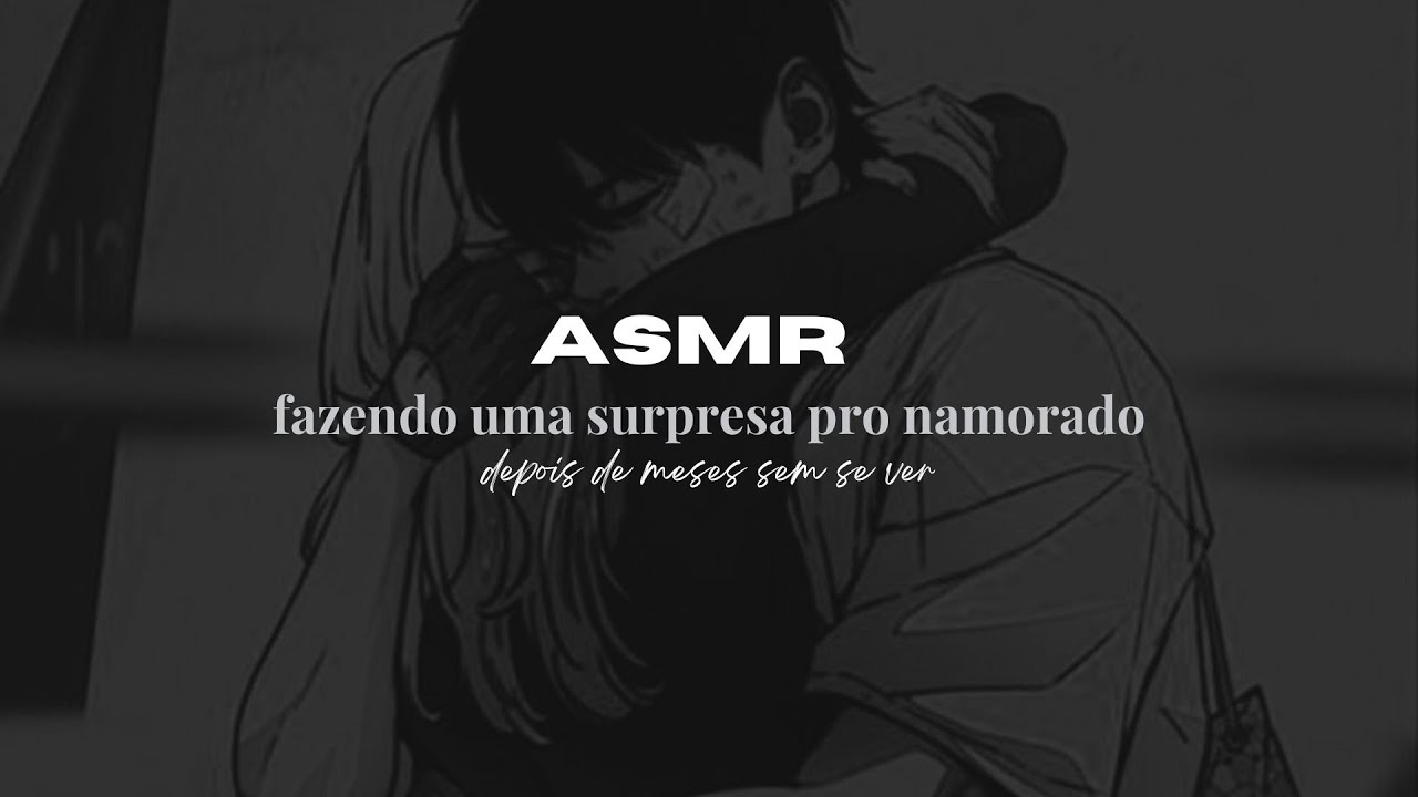 Fazendo uma surpresa pro namorado depois de meses sem conseguir se ver