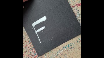 Splatter Calligraphy Name Request no.334