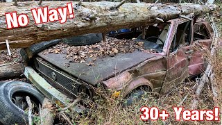 Will this Volkswagen Rabbit Run and Drive After Being Abandoned in the Woods for 30+ Years?!