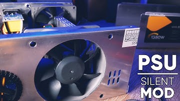 Mining PSU Silent Modding featuring Noctua Redux, Chinese Power Supply Mod for rigs like Bitmain APW
