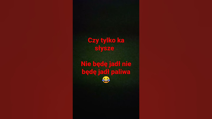 czy tylko ja słyszę?