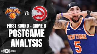 Knicks Dominate Hawks To Advance To The Semis New York Knicks
