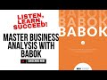 IIBA BABOK Guide for business analyst Ep 1(Master Business Analysis)Course #businessanalyst #exam ai