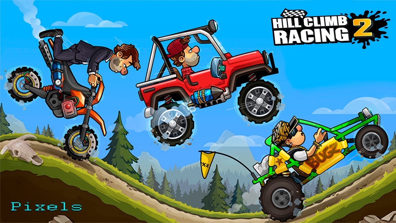 Hill Climb Racing 2 Vehicles Evolution 2016-2021 