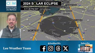 Here's where the clearest sky will be in Indiana for Monday's solar eclipse | Joe Martucci reports