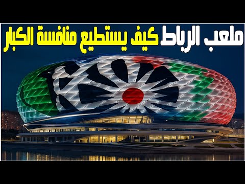 ملعب الرباط يضع قدمة في قائمة الكبار كاس الامم الافريقية 2025 كأس العالم 2030