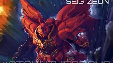 @richiebranson Gundam Rap - Sieg Zeon | MechaWave #OtakuTuesdays