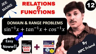 12-Relations& Functions/Problems on Domain & Range