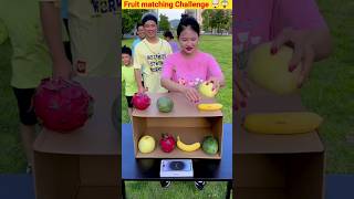 Fruit matching Challenge video ??||woodw working arts skill ??||real talent ??viralshorts