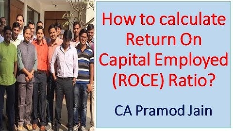 How to calculate Return On Capital Employed (ROCE) Ratio? I CA Pramod Jain