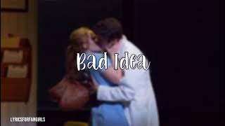 Waitress - Bad Idea Lyrics