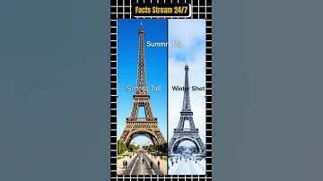 The Eiffel Tower Grows Taller in Summer! 🌞🗼 | Science Explained