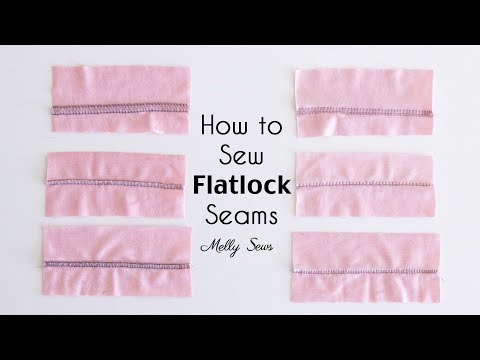 Learn to Sew a Flatlock Stitch 