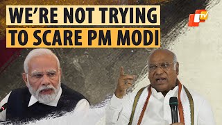 We Did Not Scare PM Modi; He’s Scaring Everyone With CBI, CEC, ED: Congress Chief Mallikarjun Kharge