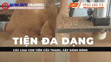 MÁY TIỆN GỖ PHAY RÃNH XOẮN – QHCW 1520 AF | MÁY TIỆN GỖ CẤP PHÔI TỰ ĐỘNG | Máy chế biến gỗ Việt Nam