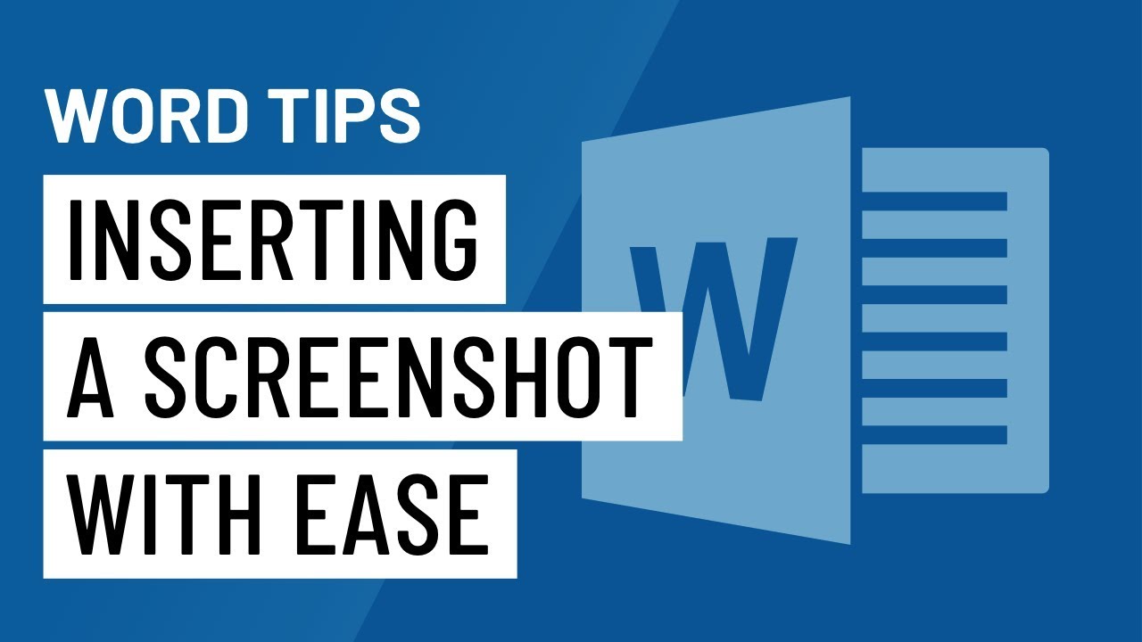 ⁣Word Quick Tip: Inserting a Screenshot with Ease