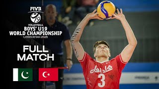 Pakistan Vs Turkiye Pool A Boys U19 World Chdans 2025 Match