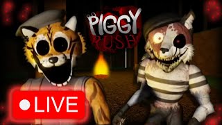 Playing Roblox Piggy Rush Live ITS BACK (Only On Pc)