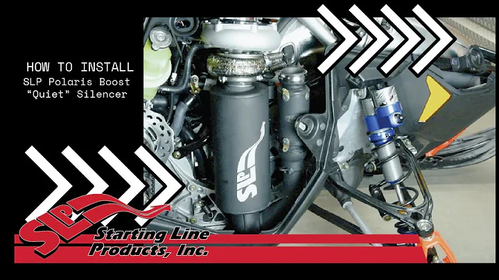 Starting Line Products | How to install Polaris Boost "Quiet" Silencer