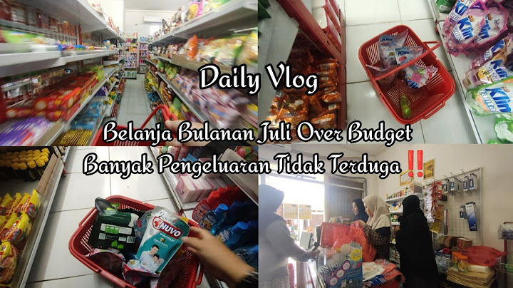 Kegiatan harian ibu rumah tangga produktif.Belanja bulanan Juli 2025.Grocery shopping.Daily vlog ku