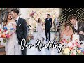 THE WEDDING DAY VLOG!!! Behind the Scenes of the ENTIRE DAY image