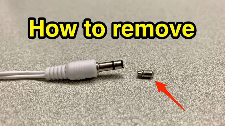 How to remove broken stuck headphones jack plug tip from your device audio port.