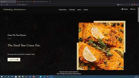 TDDD27 Advance Web Programming Code Screencast