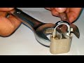 WAYS TO OPEN A LOCK SIMPLE ATHOME