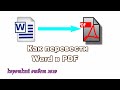 Как перевести Word в PDF