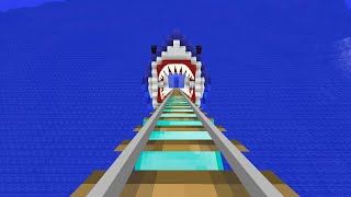 Minecraft NOOB vs PRO: JAWS RIDE BUILD CHALLENGE