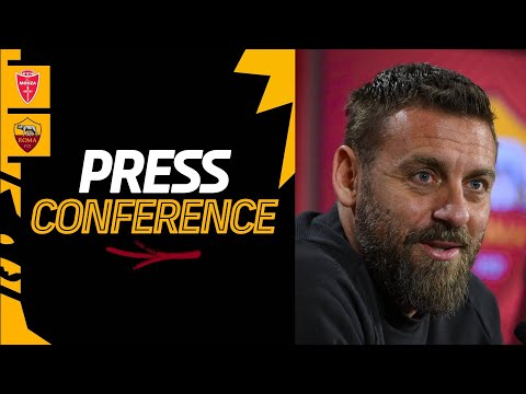 🟨 LIVE 🟥 La conferenza stampa di Daniele De Rossi alla vigilia di Monza-Roma