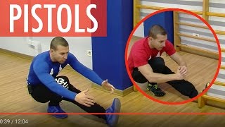 PISTOLS SQUAT COMPLETO TUTORIAL SQUAT AD 1 GAMBA ESERCIZIO