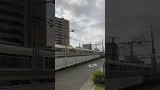 20240106 JR神戸線　221系　快速運用　通過