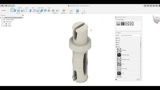Autodesk Fusion Tutorial - Changing Material and Visual Properties of a Component