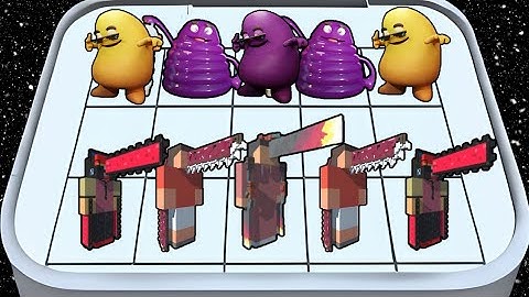 Craft Chainsaw Merge Vs Grimace Runner Merge Max Level Gameplay