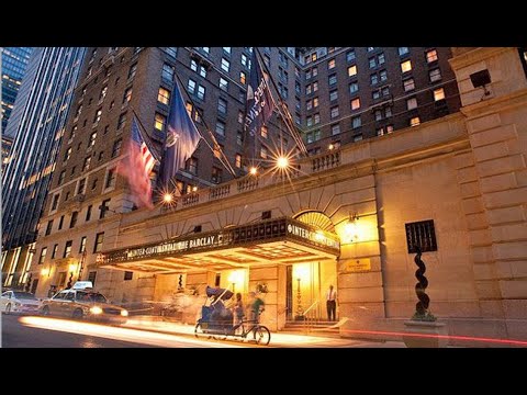 InterContinental Barclay, New York : 5***** Hotel & Bar Review + a Youtube Superstar!