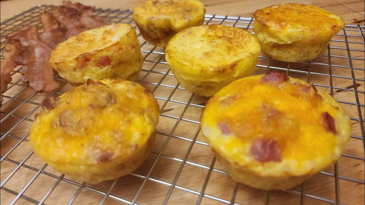 Easy Bacon Egg Bites + Video (Starbucks Copycat) - Momsdish