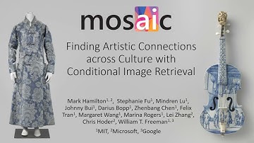 NeurIPs 2020: MosAIc: Finding Artistic Connections across Culture with Conditional Image Retrieval