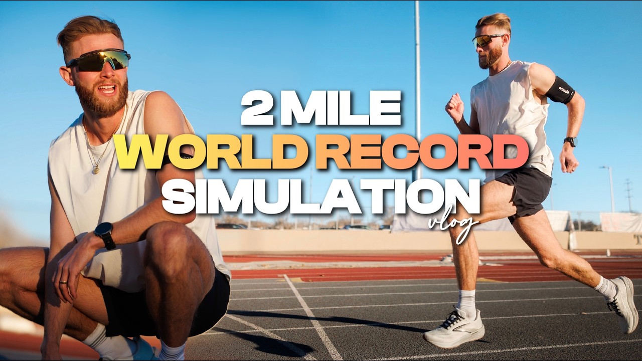 HARD 2-Mile World Record Workout | Josh Kerr