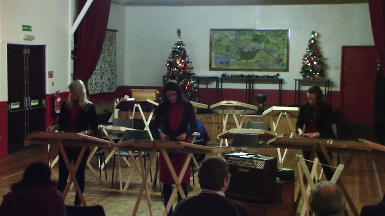 Hammered Dulcimer Trio Christmas carol In The Bleak Mid winter YouTube
