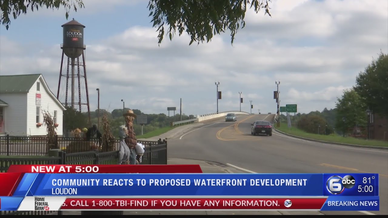 Loudon community reacts to proposed waterfront development