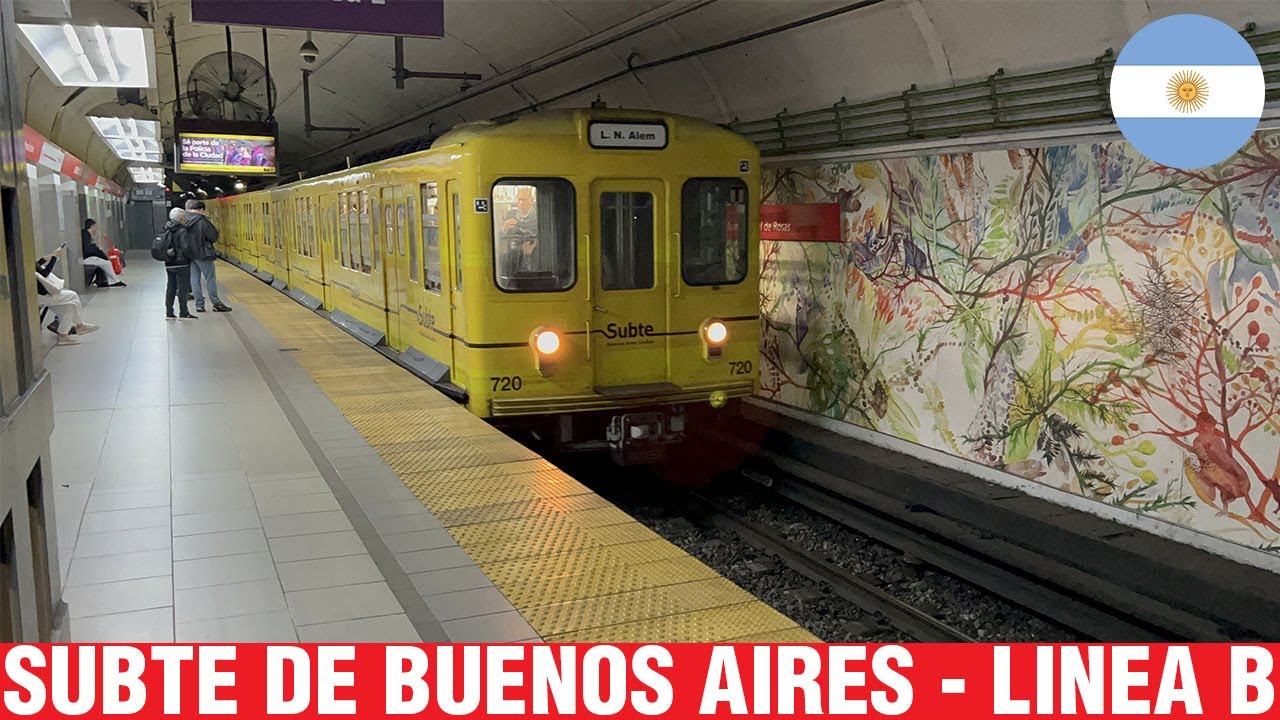 Subte de Buenos Aires | Línea B (Mayo 2024)