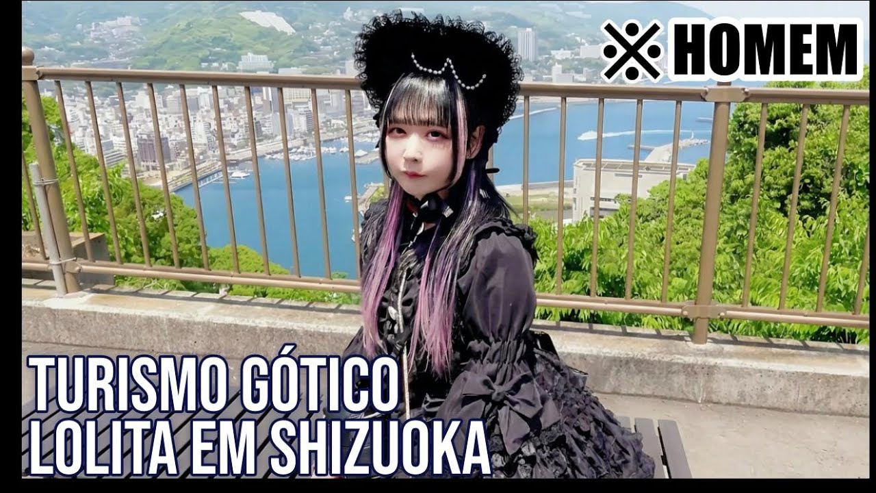 Antes do verão: fui turistar de visual gótico lolita