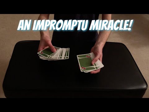 Really Cool Version Of ACAAN! (Any Card At Any Number) Impromptu Card Trick Performance/Tutorial