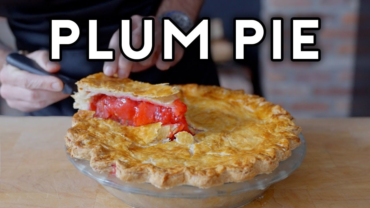 ⁣Binging with Babish: Plum Pie from Puss in Boots: The Last Wish