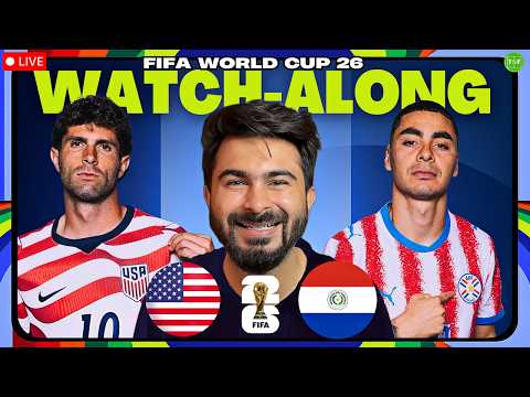 USA v Paraguay FIFA World Cup LIVE Watchalong | TFHD
