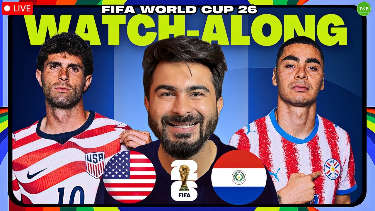USA v Paraguay FIFA World Cup LIVE Watchalong | TFHD