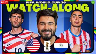 USA v Paraguay FIFA World Cup LIVE Watchalong | TFHD